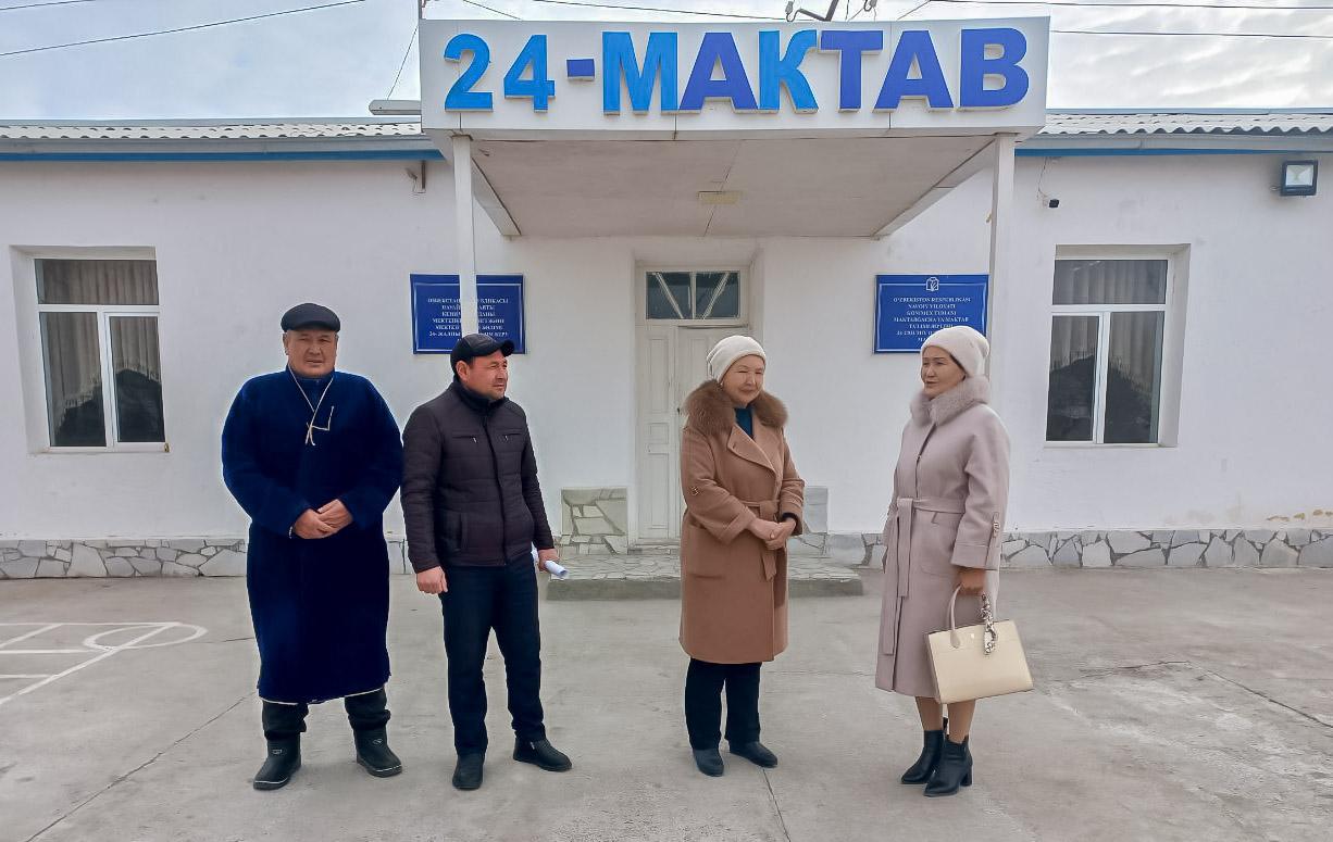 Deputatlar hududlarda korrupsiyaga qarshi targ‘ibot va maktablar holatini o‘rganmoqda