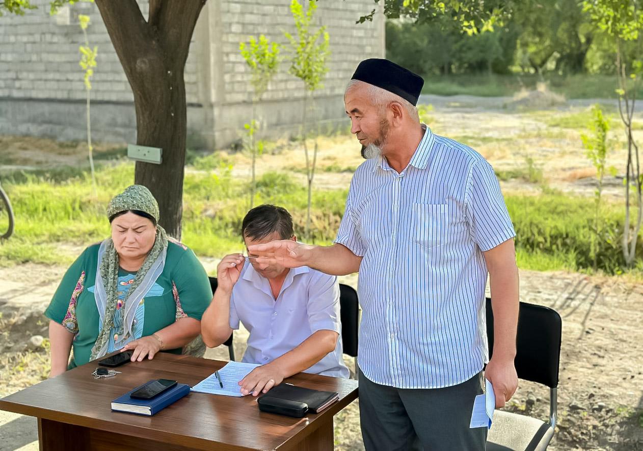 Deputatimiz saylovchilari oldida hisobot taqdim etdi