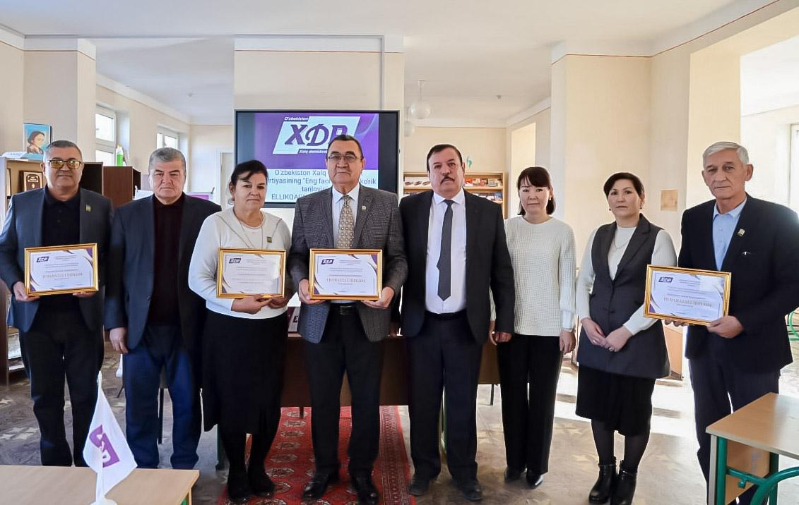 Элликқалъада “Энг фаол депутат” кўрик-танлови ўтказилди