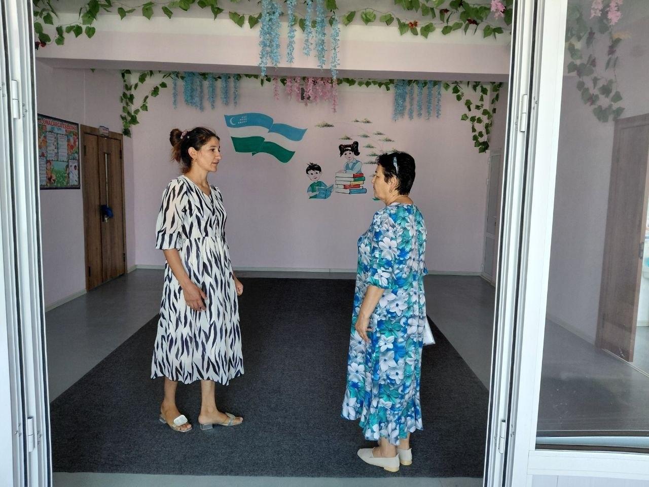 Maktabgacha ta’lim tashkiloti faoliyati o‘rganildi