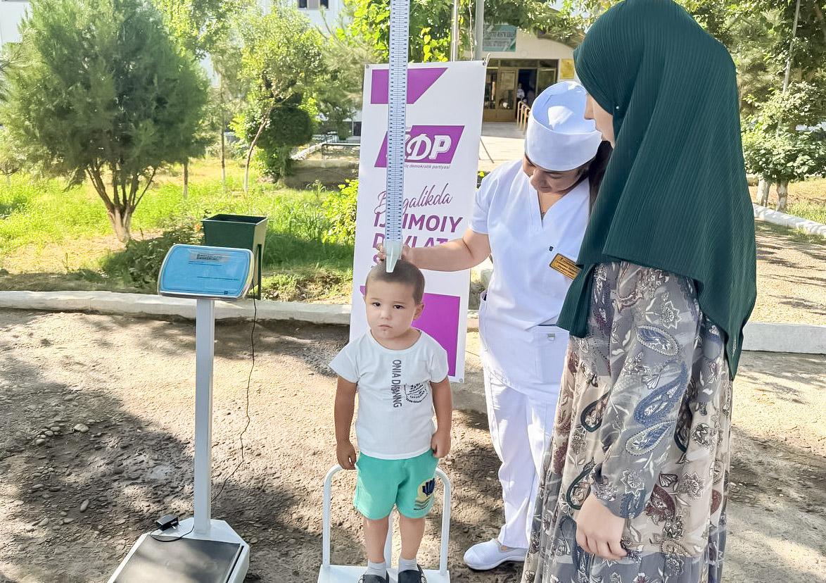 Ijtimoiy himoyaga muhtojlar bepul tibbiy ko‘rikdan o‘tkazildi