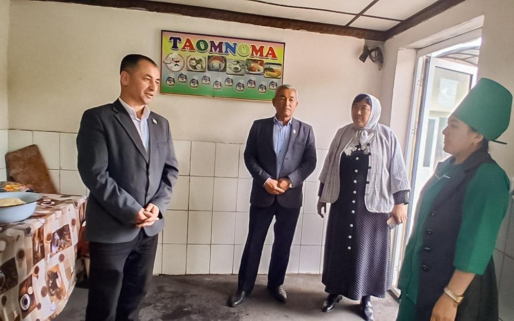 Мактабгача таълим ташкилотларидаги болалар учун соғлом овқатланиш аҳволи ўрганилмоқда