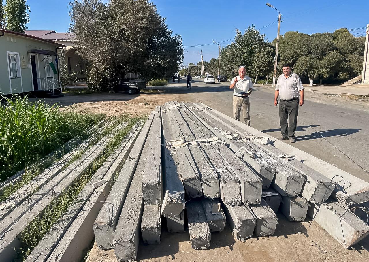 Qo‘riqtom mahallasidagi elektr ta’minoti bilan bog‘liq masalalar o‘rganildi