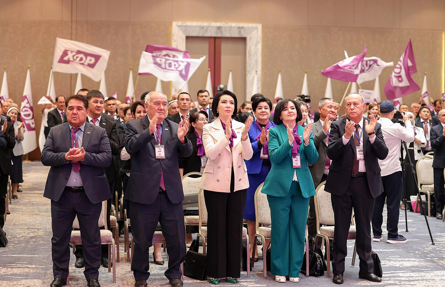 The 14th Congress of the People’s Democratic Party of Uzbekistan takes place