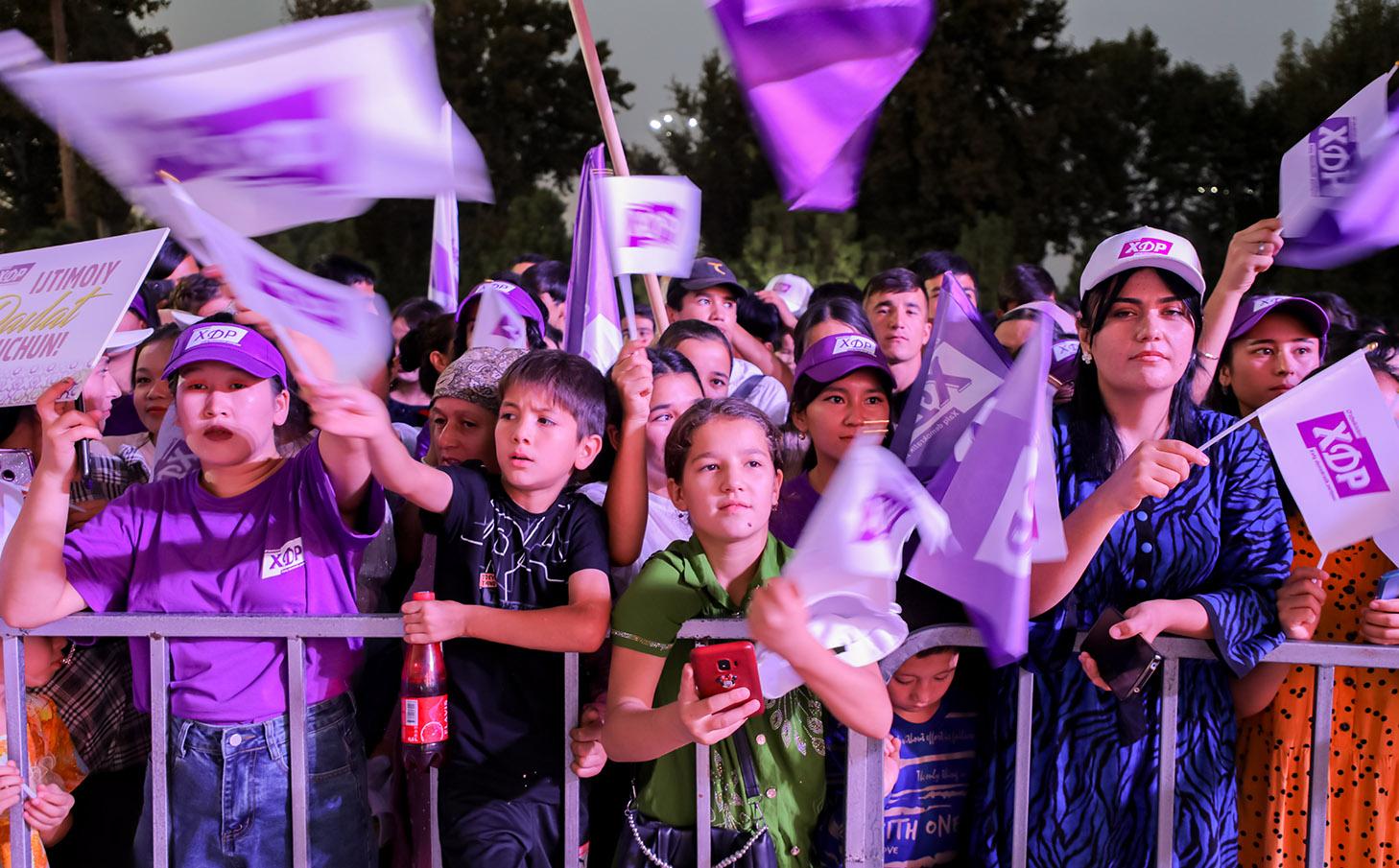 Termiz hosts a public event dedicated to promoting the PDP’s election program