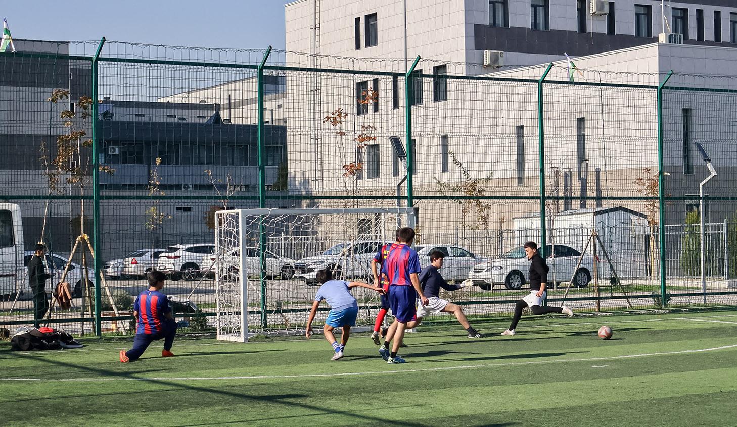 Talabalar o‘rtasida futbol musobaqasi o‘tkazildi