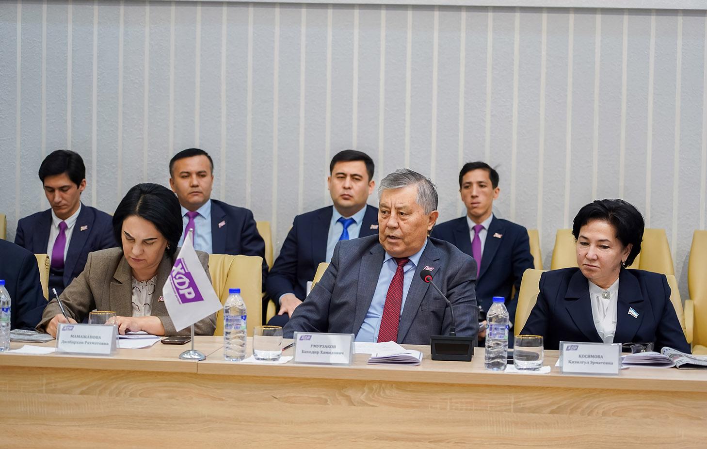 O‘zbekiston XDP Markaziy Kengashining Plenumi bo‘lib o‘tdi