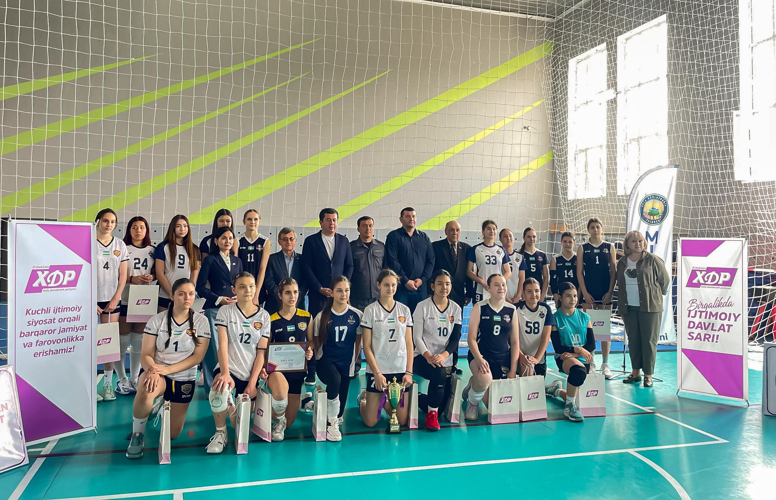 Ёшлар ўртасида спорт беллашуви ўтказилди