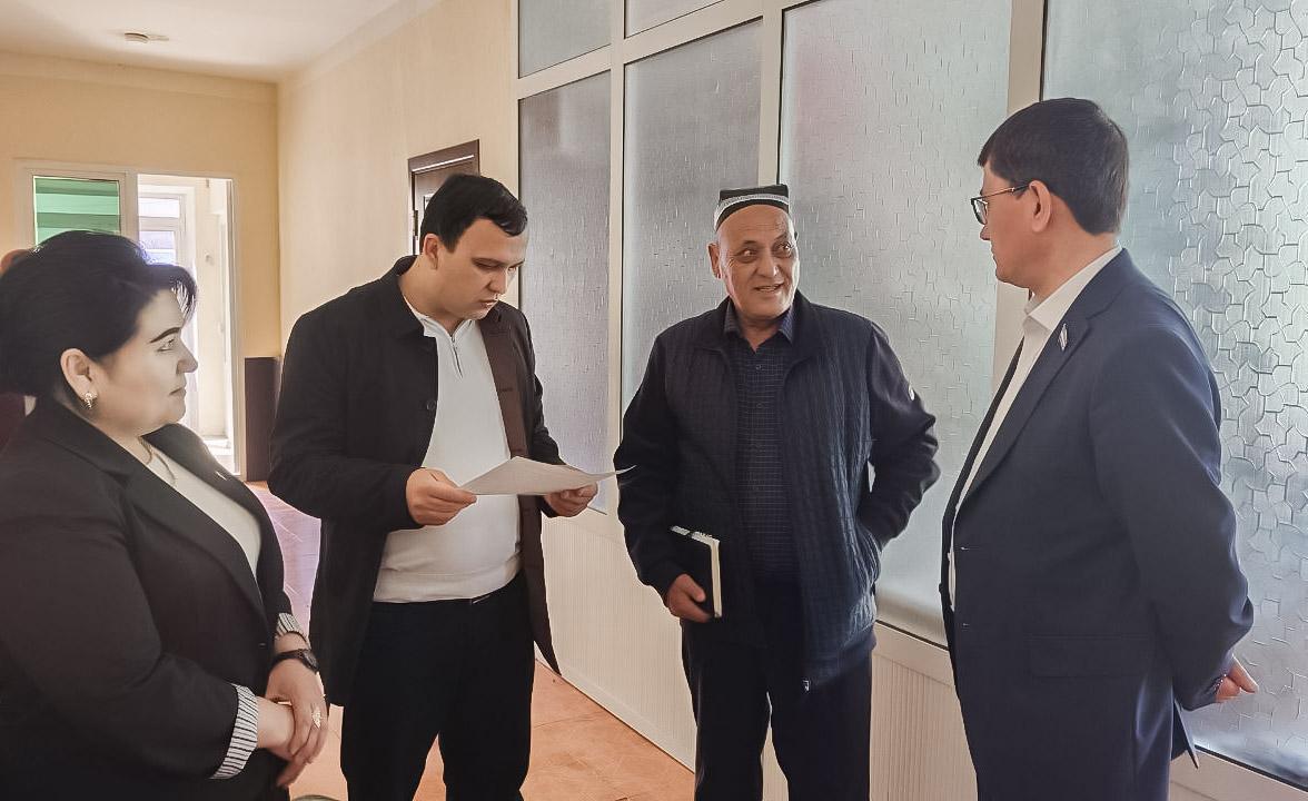 Депутат тиббиёт бирлашмасида ўрганиш ишларини ўтказди