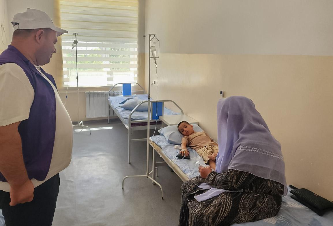 Onalar va bolalar tibbiy ko‘rikdan o‘tkazildi