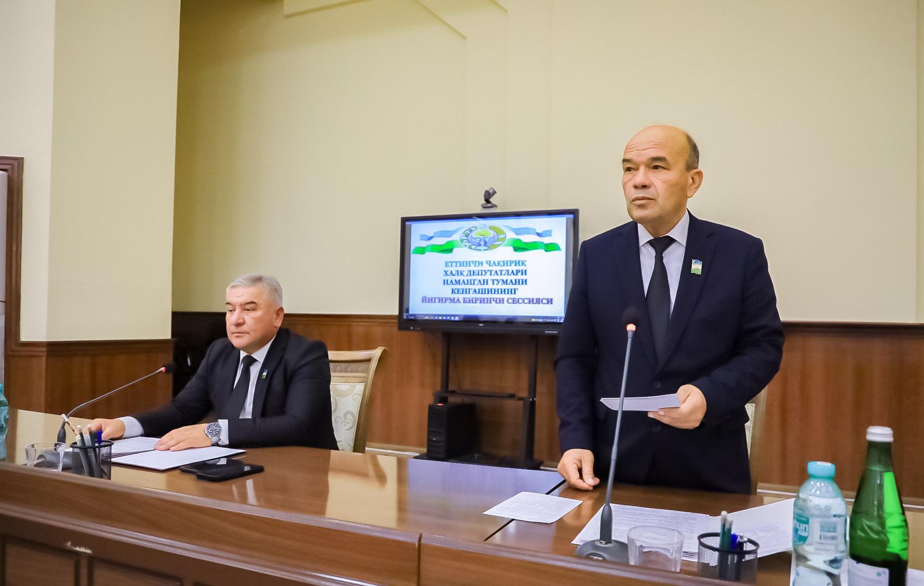 Namangan tumani Kengashi sessiyasida davlat maktabgacha ta’lim tashkilotlarida olib borilgan o‘rganishlar muhokama qilindi