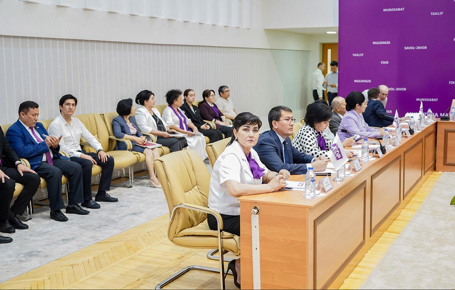 O‘zXDP Markaziy Kengashining III Plenumi bo‘lib o‘tdi
