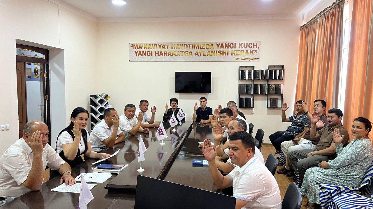 Beruniy tumanida Saylovoldi dastur ijrosi qanday amalga oshirilmoqda?