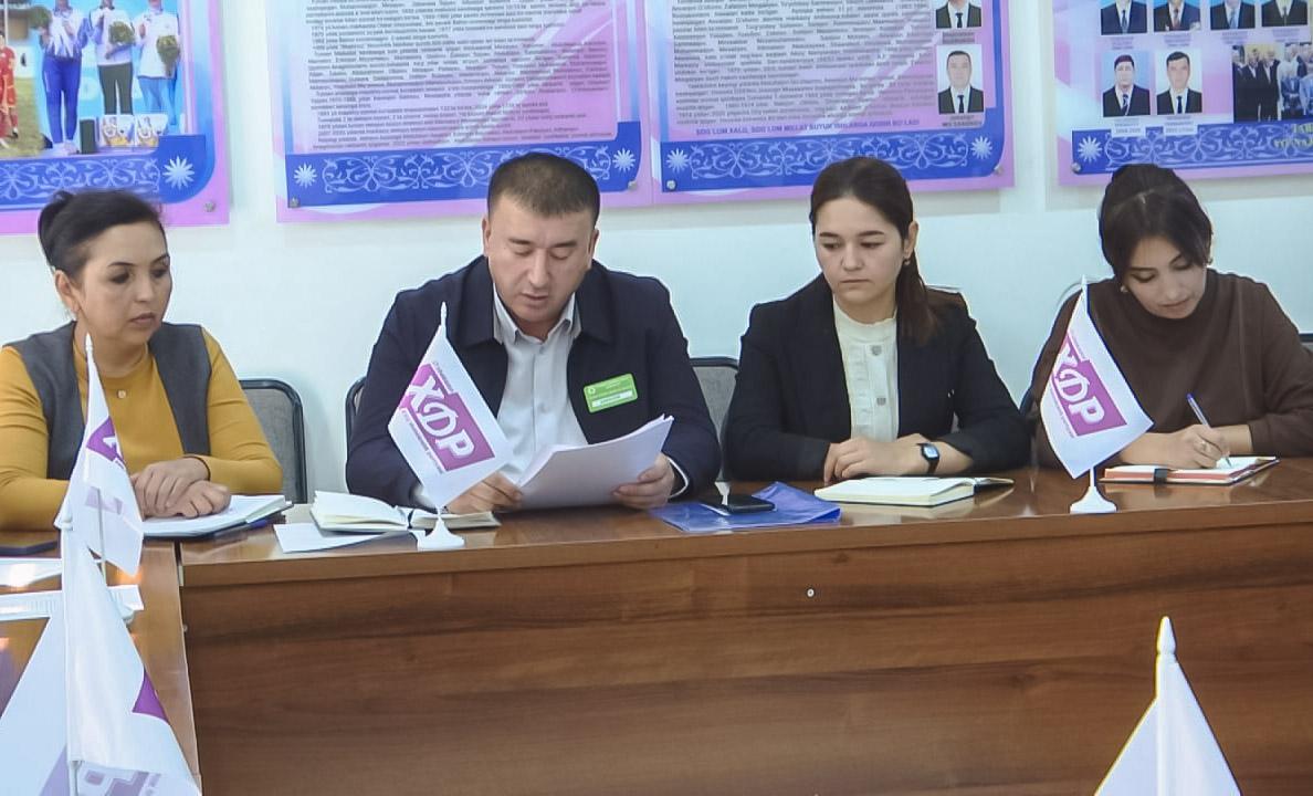 Kambag‘allikni qisqartirish va aholi farovonligini oshirish yo‘nalishidagi partiyamiz tashabbuslari muhokama qilindi