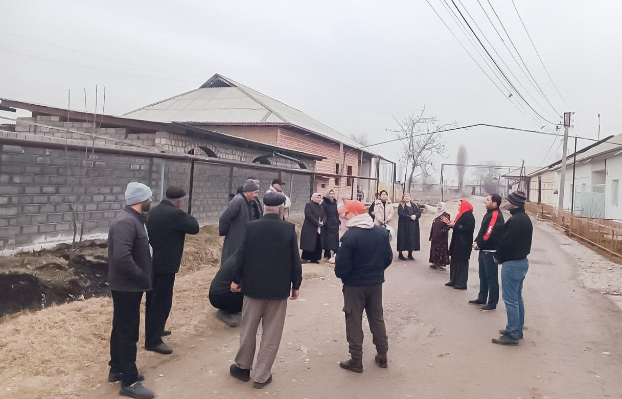 Oqqo‘rg‘on tumanida “Bir mahalla – bir tashabbus” aksiyasi