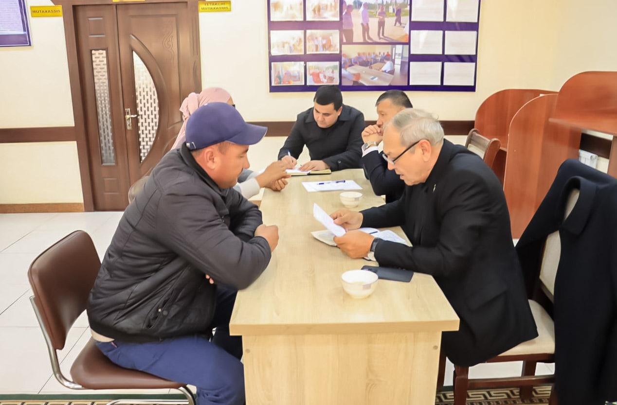 Fraksiyamiz deputatlari hududlarda fuqarolar bilan uchrashuvlar o‘tkazmoqda