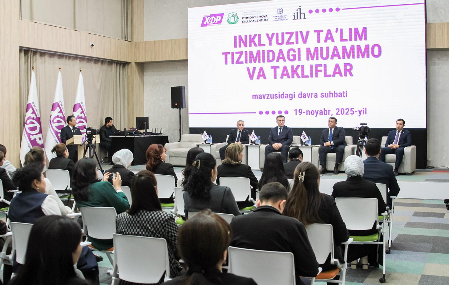 Inklyuziv ta’lim: muammolar tahlil qilindi