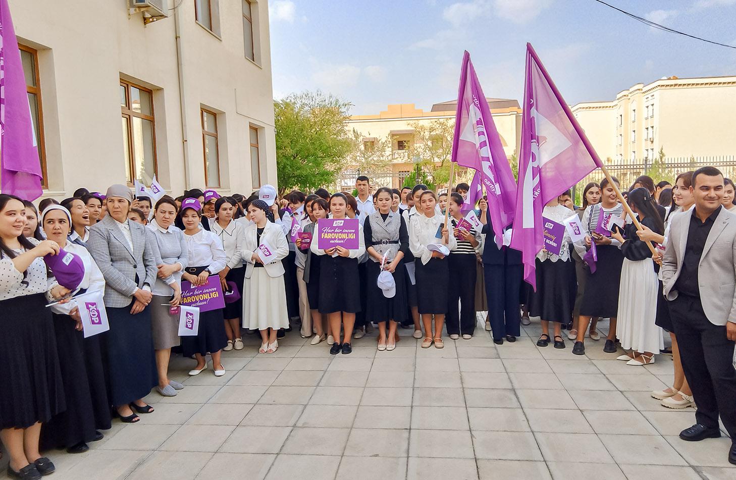 Vohada targ‘ibot tadbirlari avjida