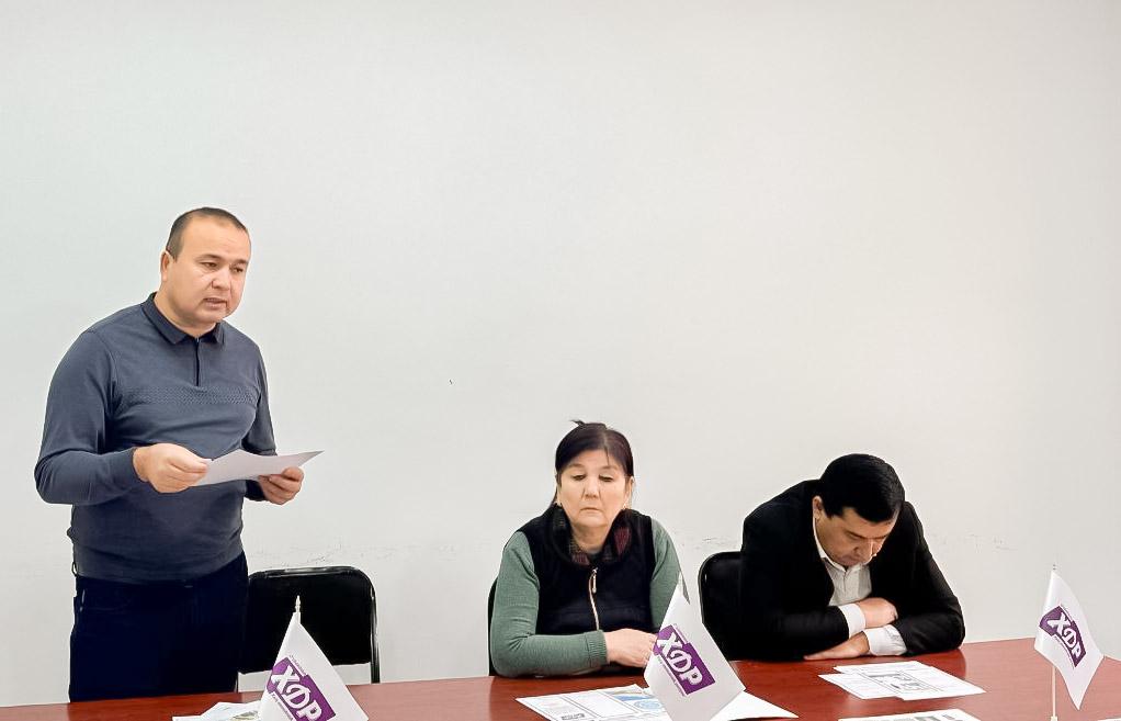 Ayollar salomatligini muhofaza qilish masalasi jamoatchilik muhokamasida bo‘ldi