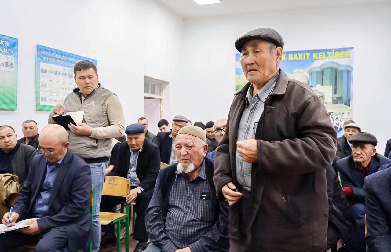 Deputatlar yordami bilan 410 ta xonadon oqova suv bilan ta’minlandi