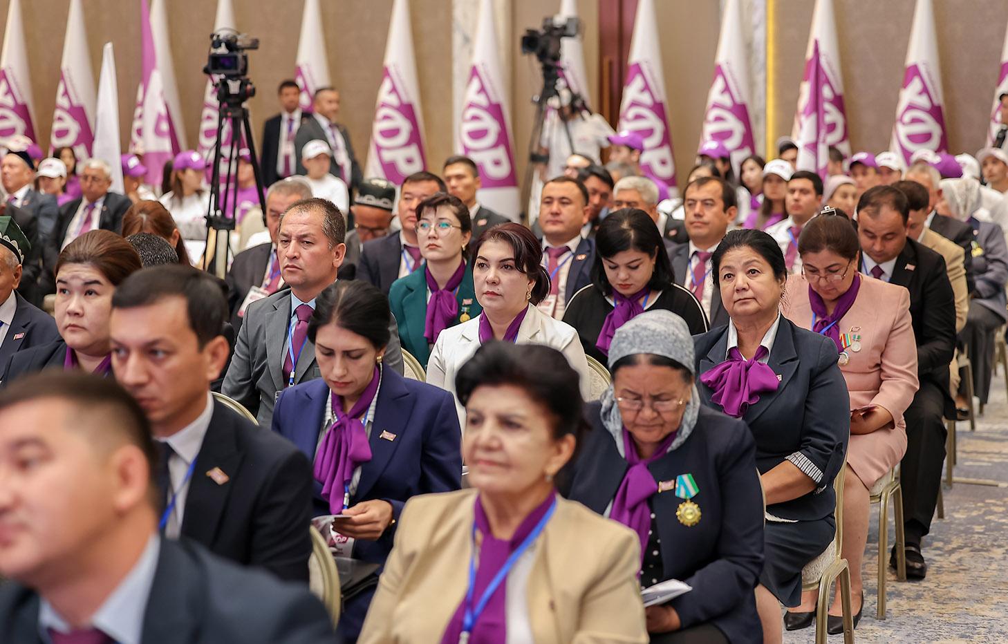 The 14th Congress of the People’s Democratic Party of Uzbekistan takes place