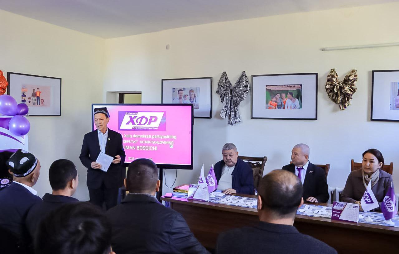 Бахмалнинг энг фаол депутати аниқланди