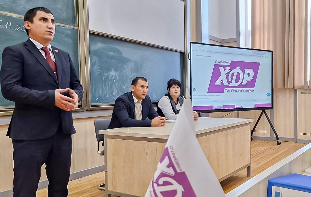 Xorazmda yoshlar bilan uchrashuv bo‘lib o‘tdi