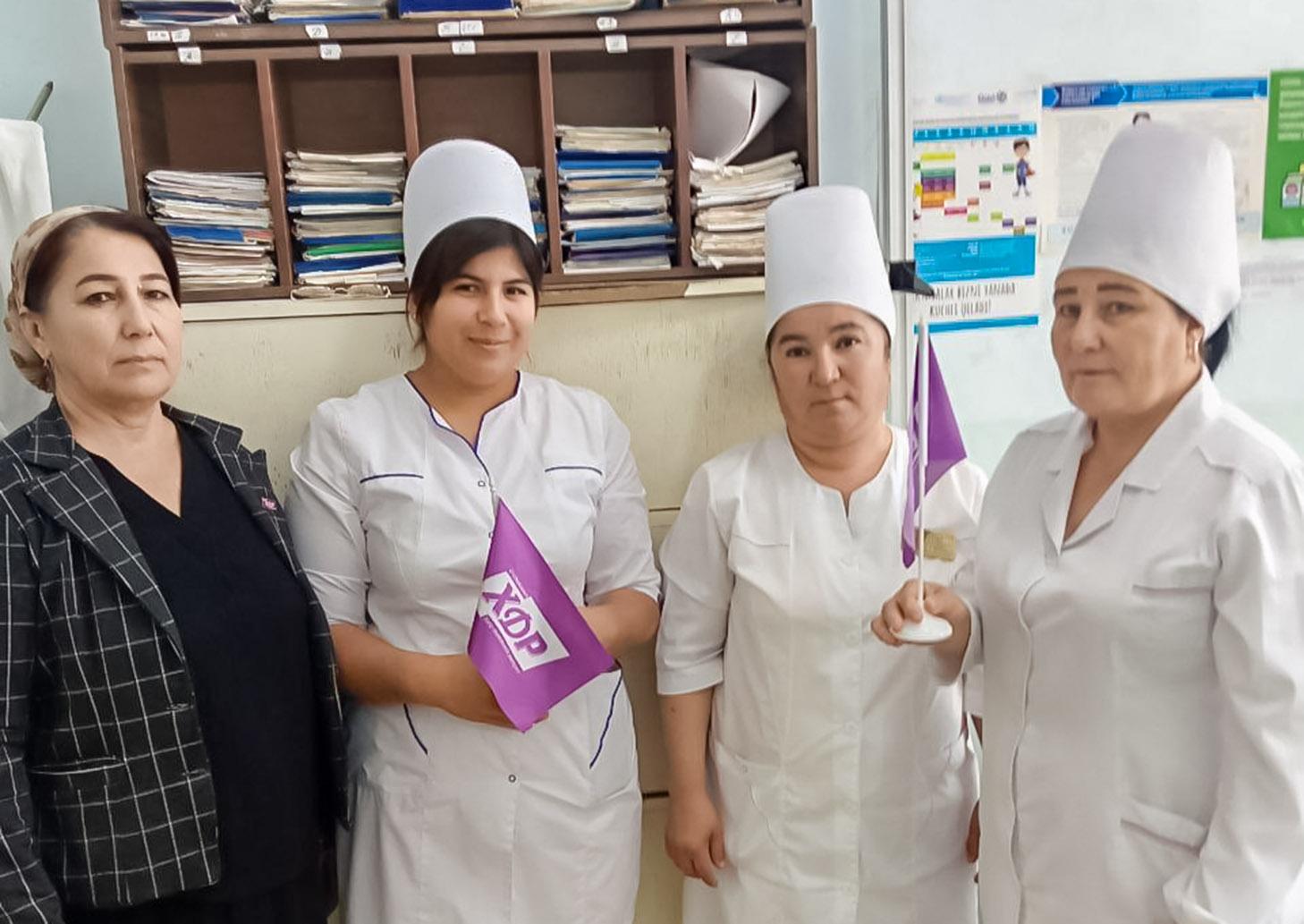 Тупроққалъа “Соғлом она – соғлом бола” лойиҳаси ташкил этилди