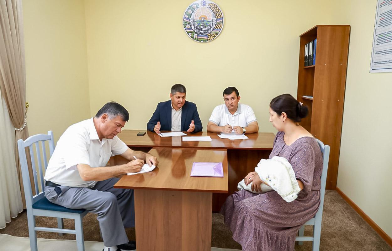 Fuqarolar bilan ochiq muloqot o‘tkazildi