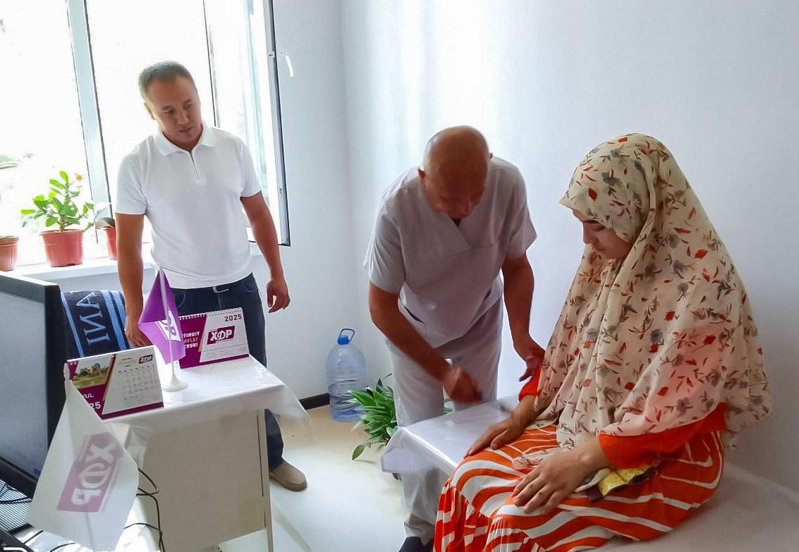 Xovos tumani aholisi uchun bepul tibbiy ko‘rik