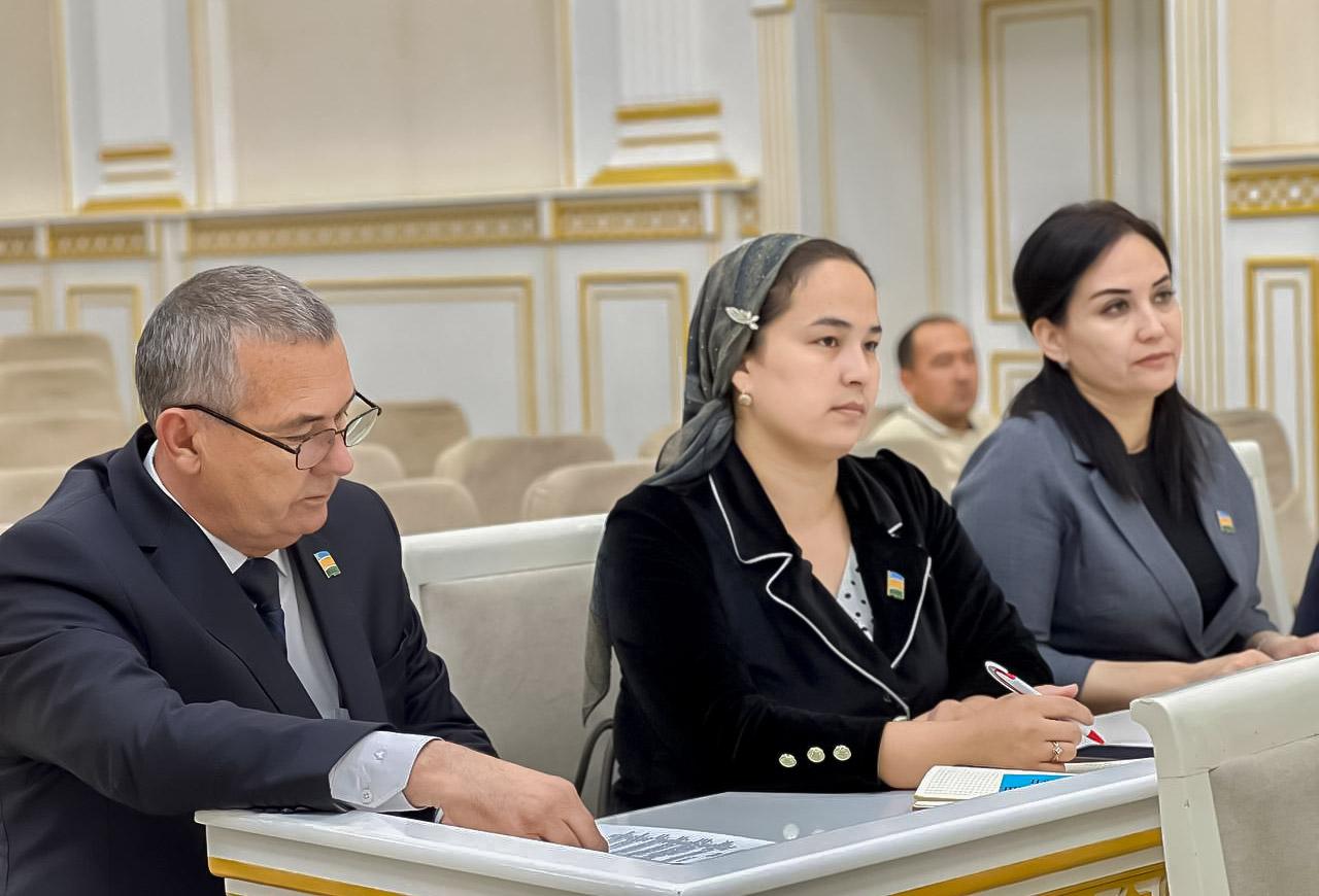 Partiya deputatlik guruhi tashabbusi bilan sessiyada masala muhokama qilindi