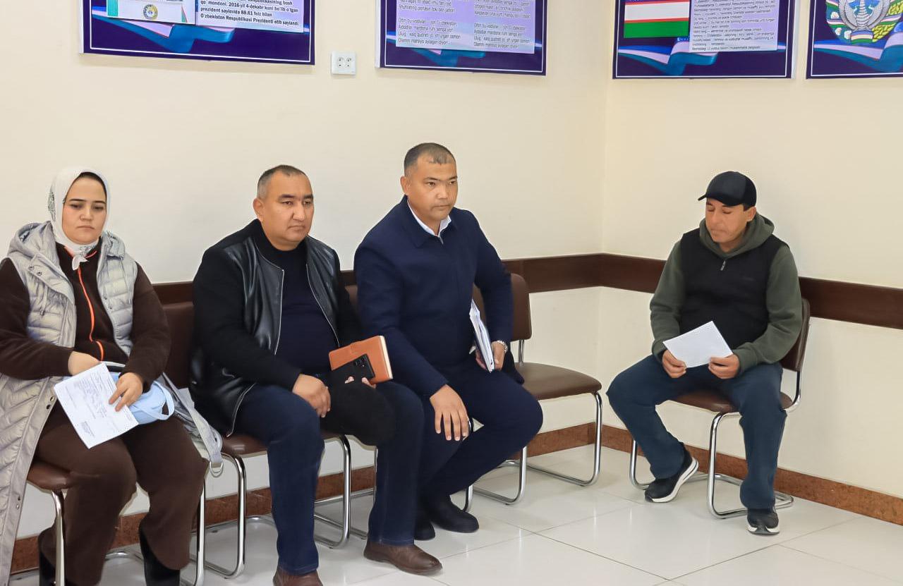 Fraksiyamiz deputatlari hududlarda fuqarolar bilan uchrashuvlar o‘tkazmoqda