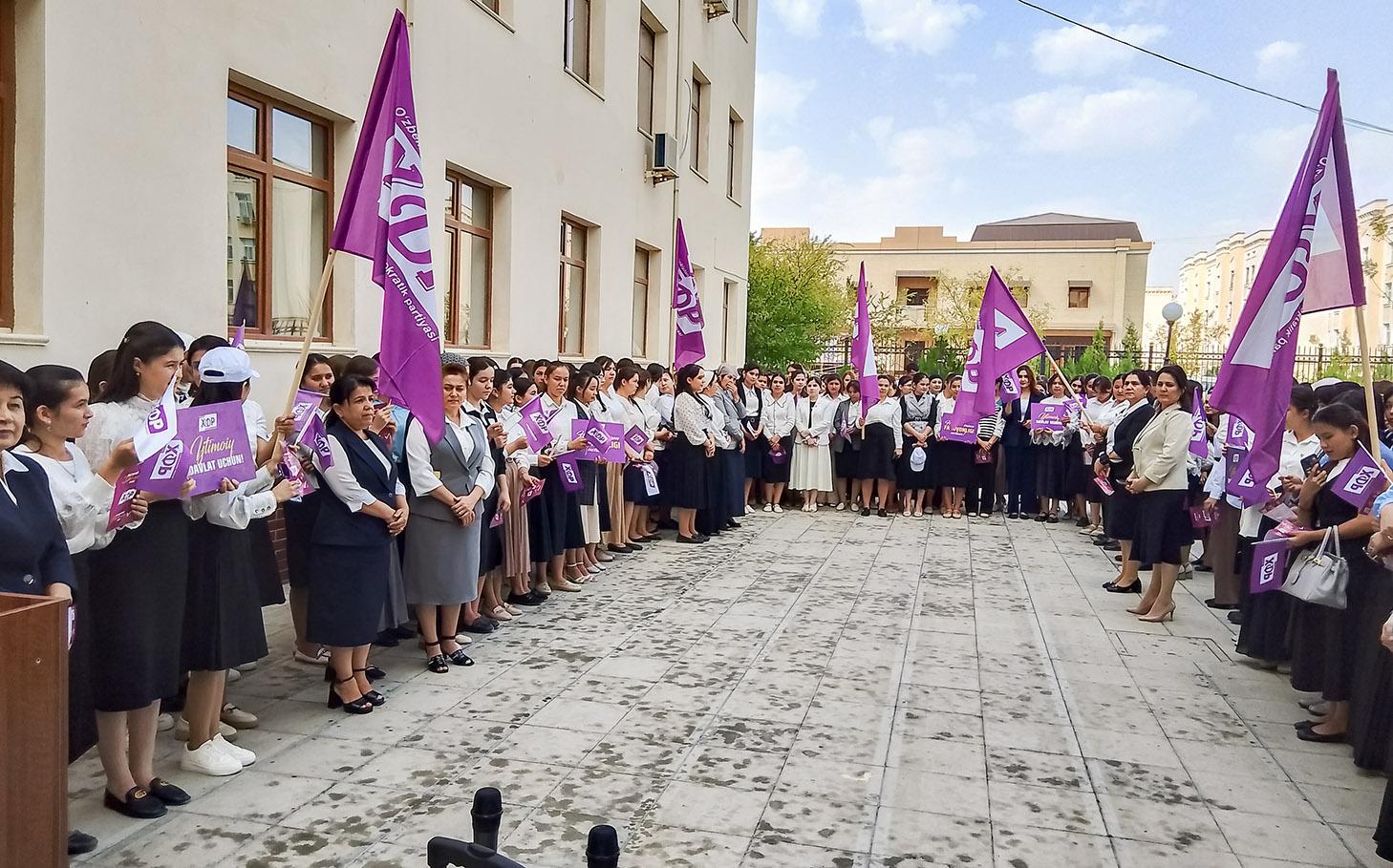 Vohada targ‘ibot tadbirlari avjida