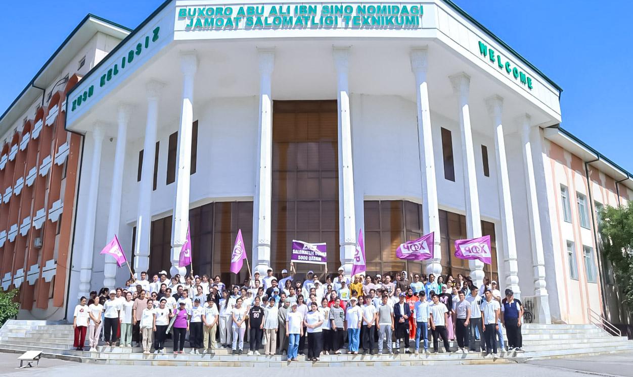 Buxoroda “Salomatlik uchun 5000 qadam”