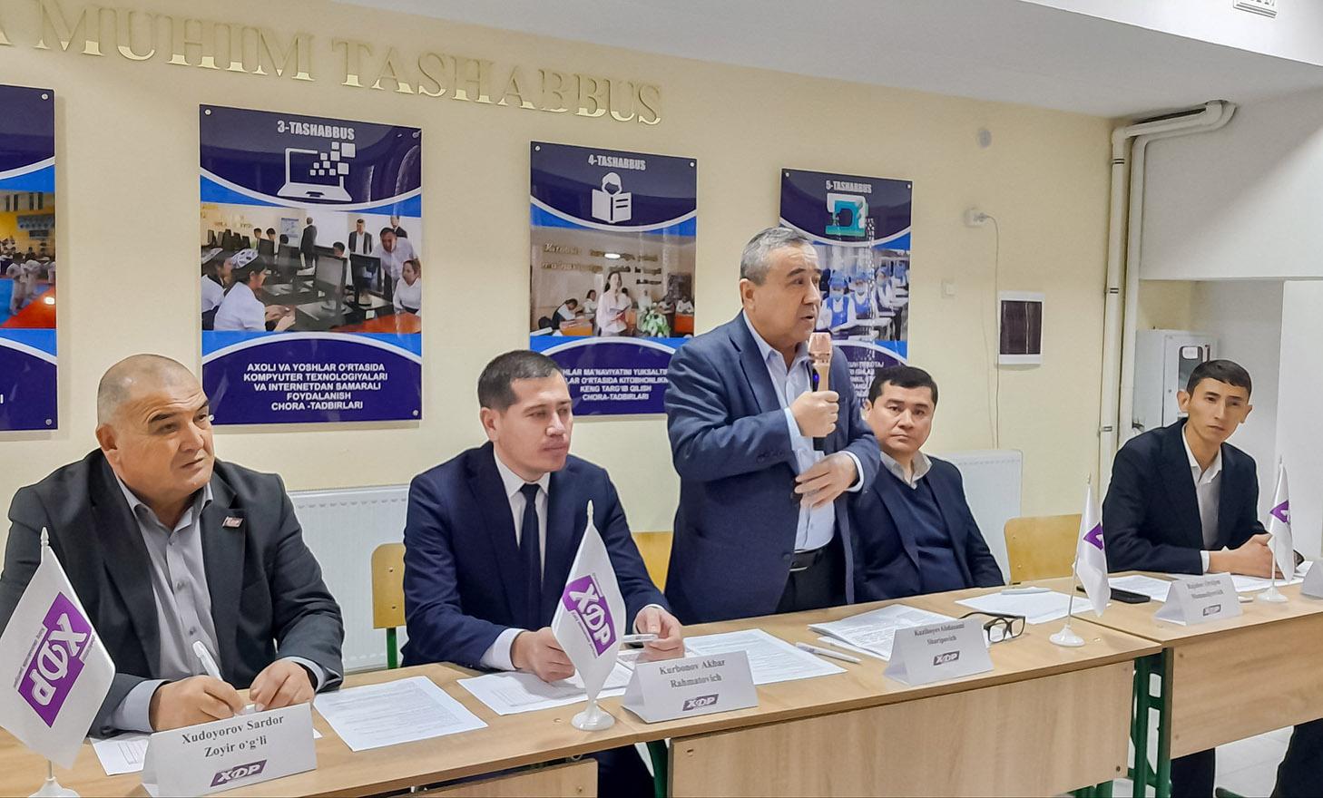 Yoshlarning siyosiy bilimini oshirishga qaratilgan “Zakovat” turniri bo‘lib o‘tdi