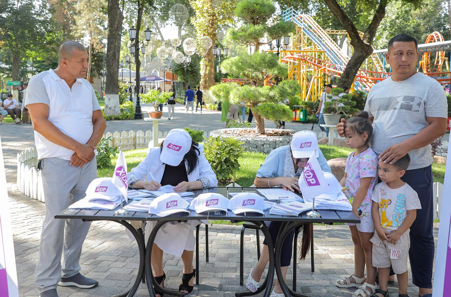 Signatures are also being collected in parks