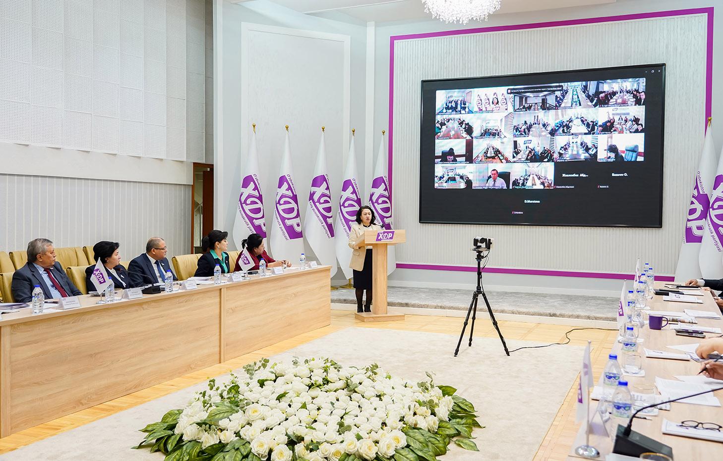 O‘zbekiston XDP Markaziy Kengashining Plenumi bo‘lib o‘tdi