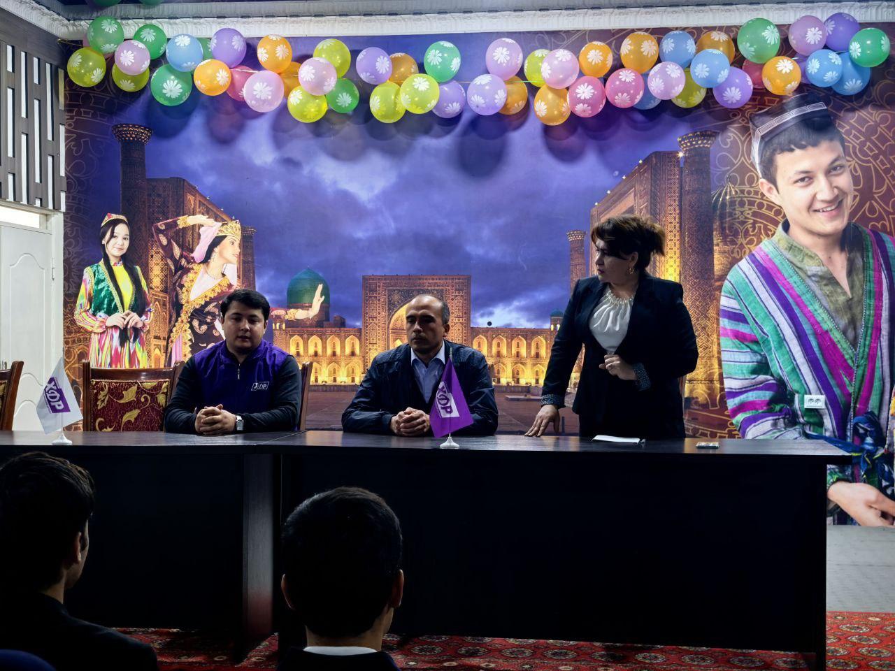 Namangandagi suhbatda yoshlar faollikka chaqirilidi