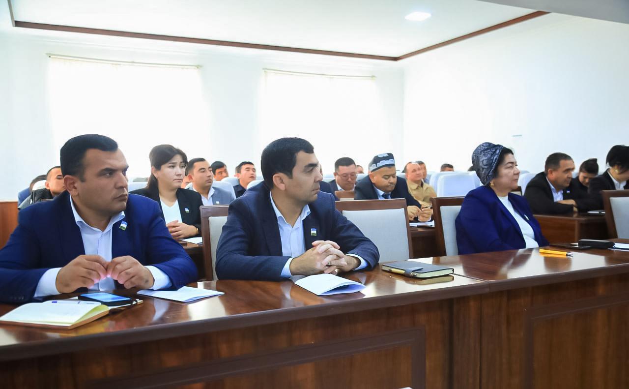 Deputatlarning hududlardagi uchrashuvlari davom etmoqda