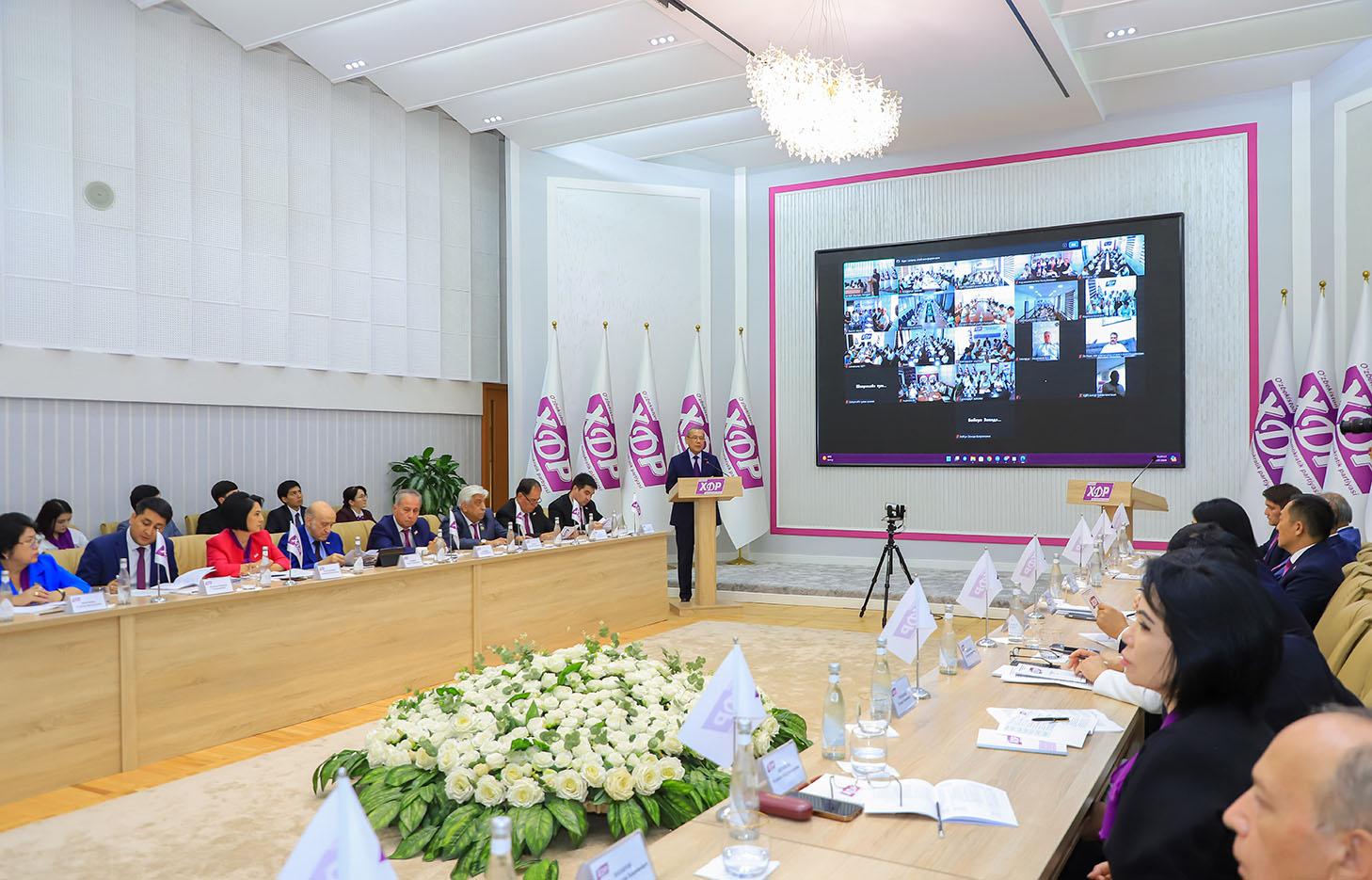 The 9th Plenum of the Central Council of the Party takes place