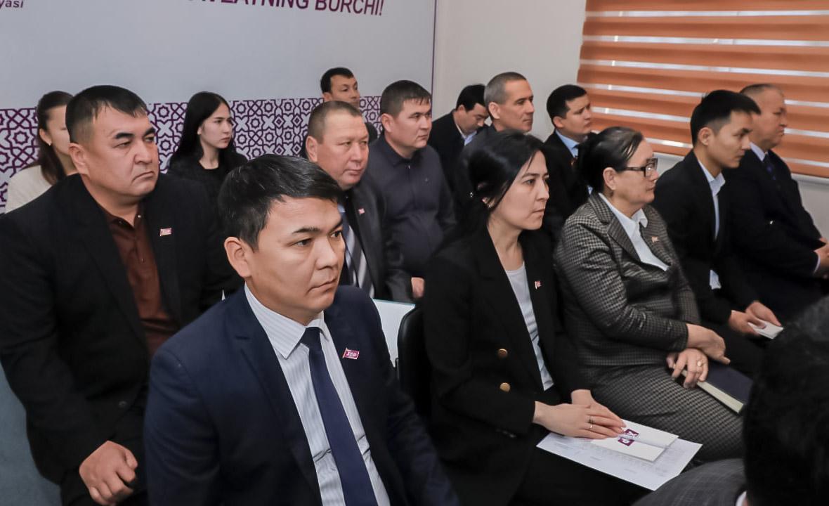 Davlat dasturining mazmun-mohiyati keng jamoatchilikka targ‘ib qilinmoqda