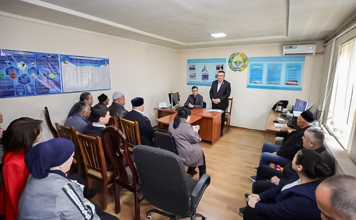 Сайёр қабулда фуқаролар мурожаатлари тингланди