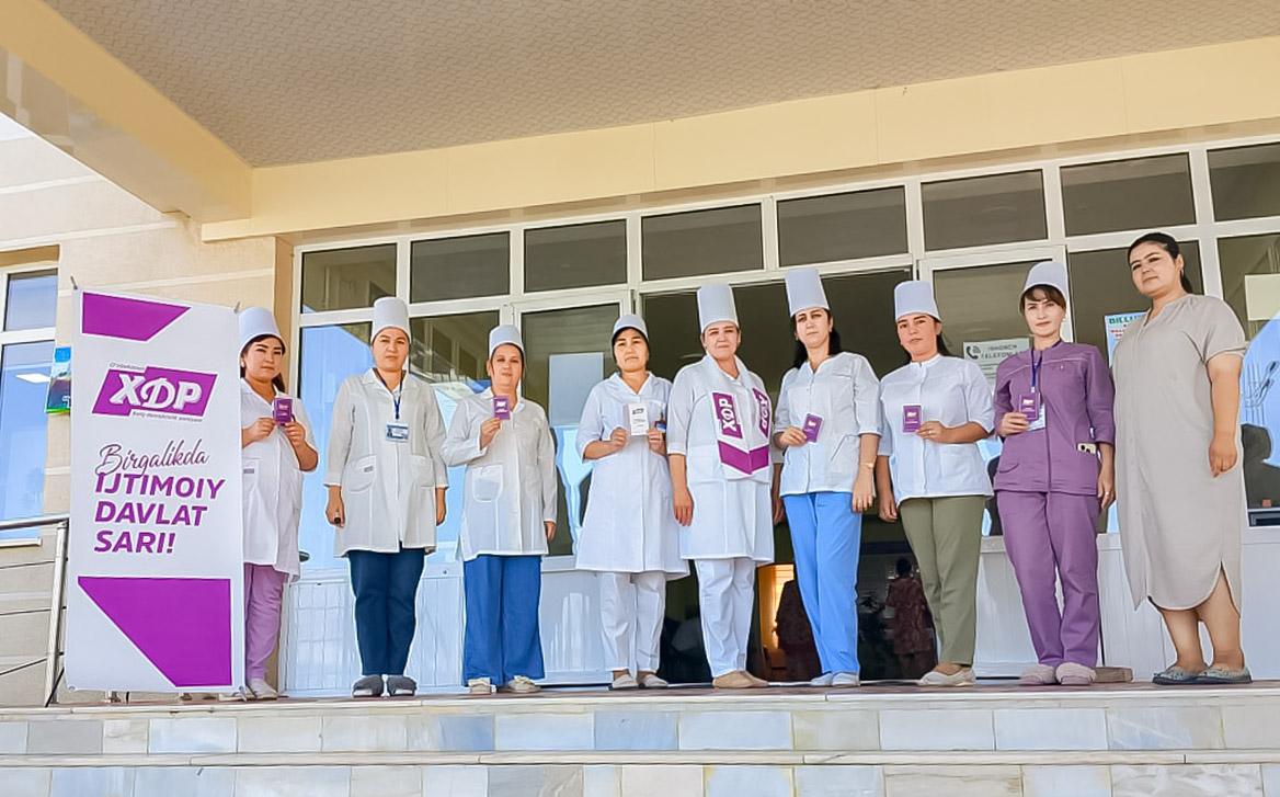 Keksalar, ayollar va bolalarning salomatligi tekshirildi