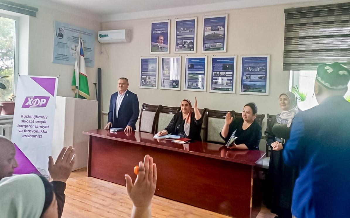 Boshlang‘ich partiya tashkilotlari keng jamoatchilik bilan aloqada muhim bo‘g‘in