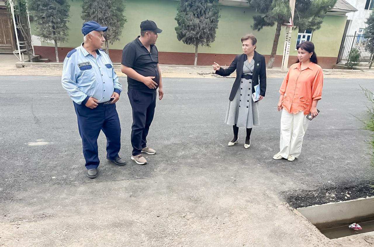 Депутатимиз йўл таъмири масаласини ҳал қилди