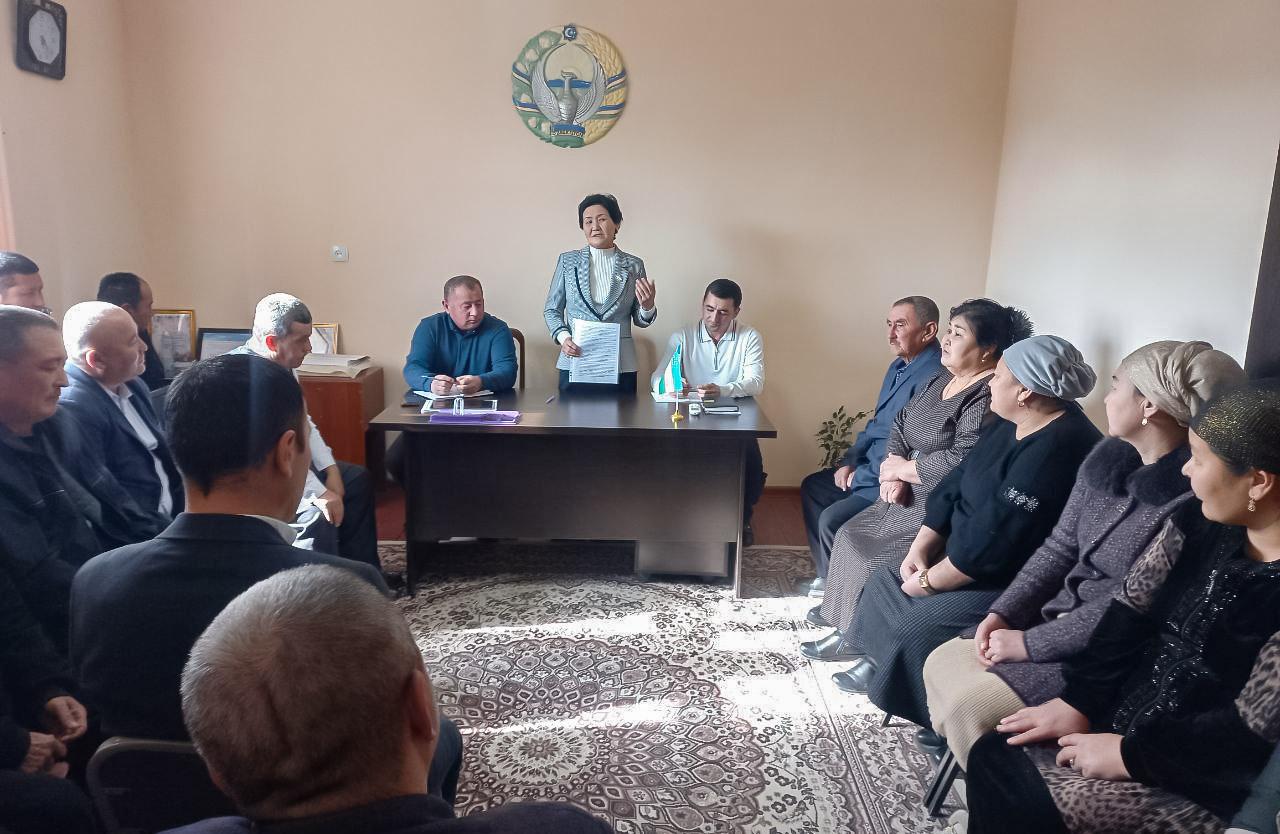 Deputatlar hududlarda korrupsiyaga qarshi targ‘ibot va maktablar holatini o‘rganmoqda