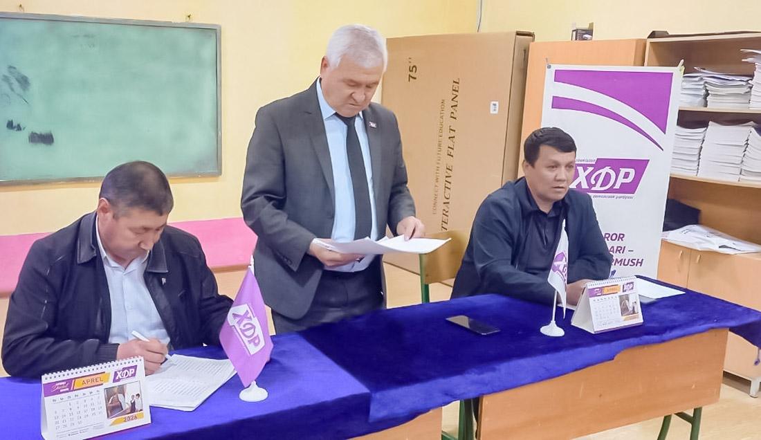 Boshlang‘ich partiya tashkilotlari keng jamoatchilik bilan aloqada muhim bo‘g‘in