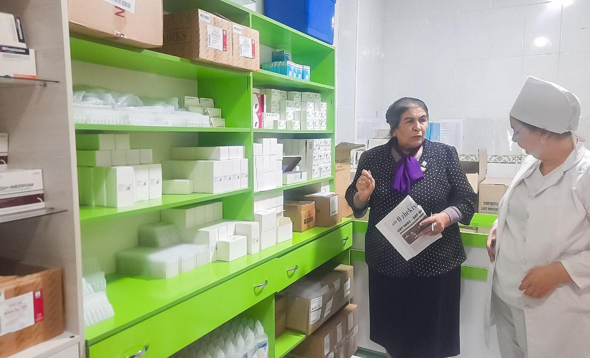 Пискент туманидаги тиббий хизмат сифати ўрганилди