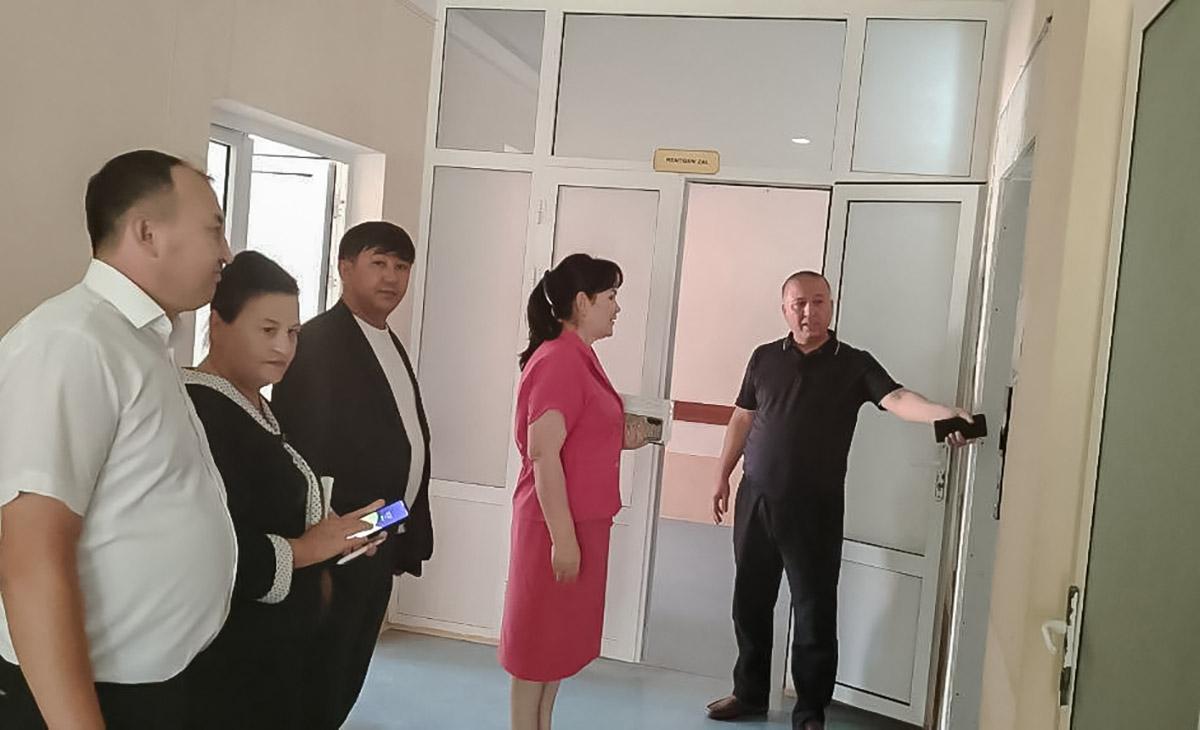 Энди Мирзачўл туман тиббиёт бирлашмасида лифт бор