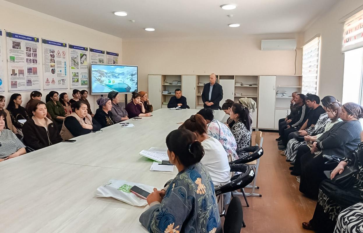 Ҳудудларда учрашувлар давом этмоқда